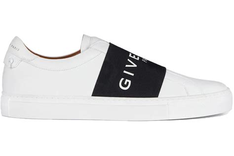 Givenchy Leather Webbing White Black Men's 